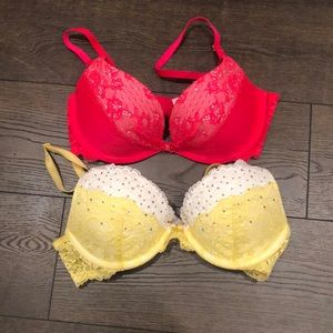 Victoria’s Secret push up bras